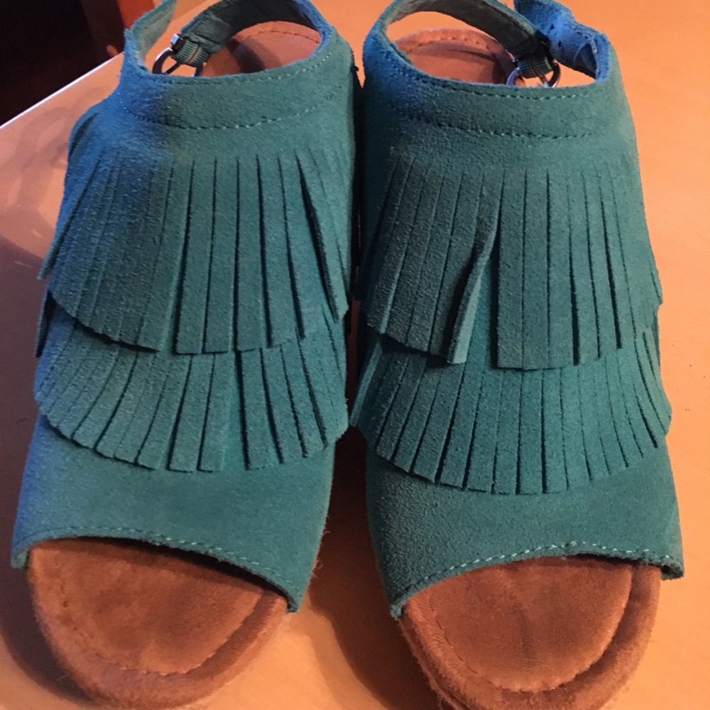 Wedge heeled sandals
